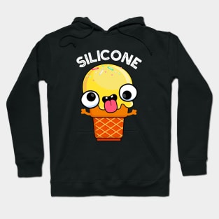 Silicone Funny Ice Cream Cone Pun Hoodie